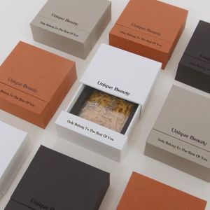 Customized Jewelry Box Earring Ring Bracelet Packaging