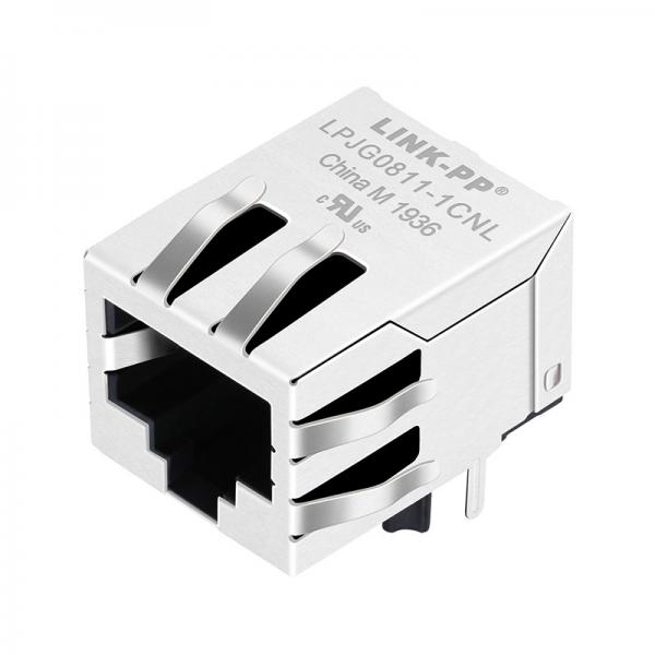 Buy LPJG0811-1CNL | MJRR0514 Magnetic RJ45 Jack , Gigabyte Fiber Port at wholesale prices
