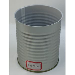 175mm Three Piece Tin Food Containers 3KG Capacity Customizable Printing