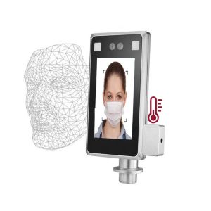 7 Inch Aluminum Alloy 6mm Facial Recognition Temperature Scanner
