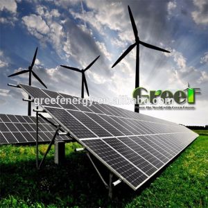 Low Noise Off Grid Hybrid Solar Wind Turbine Power System 10KW