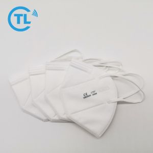 Stock Personal Protection Earloop Adjustable Dust White Face Mask