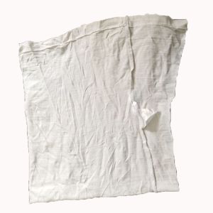 Quality White Cotton Wiping Rags Cotton Hosiery Rags Clips 100% Cotton White Color Industrial Cleaning T-Shirt Rags for sale