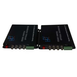 Quality Professional Video To Fiber Converter , 6.5MHz Full Hd Data Video Converter for sale