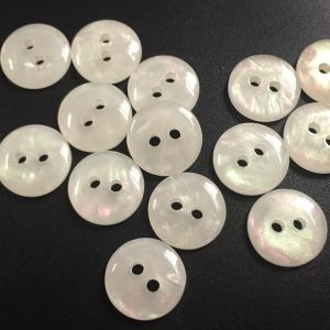 Wholesale Pearly Lustre Sewing Shirt Plastic Resin Button