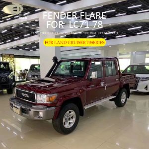Pocket Style Fender Flares , ABS Fender Flares For Toyota Lc70 71 73 74 75 78 79