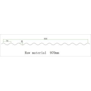 corrugated steel roofing sheets machine