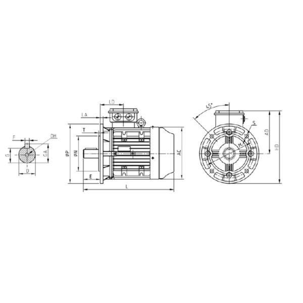 Customized AC Dynamometer PMSM