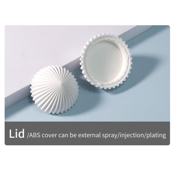 50g Skin Care Cream Jar Sphere Shape Cosmetic Plastic Jars Customized For Packaging