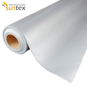 Fire Resistant Silicone Coated Fiberglass Cloth Removable insulation jackets