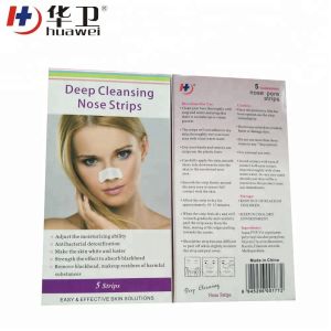 100% Herbal Oil Extracts Nose Deep Cleansing Sticker ISO13485 Certificate