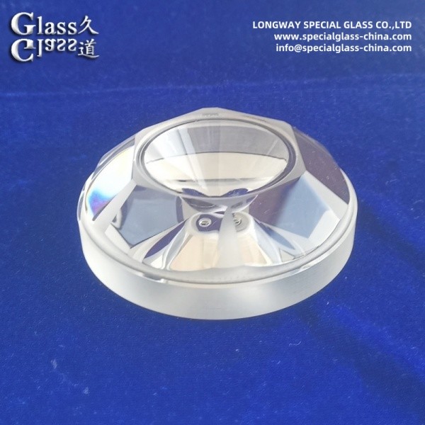 High Temperature Resistant Borosilicate Glass Cover For Led Street Lighting