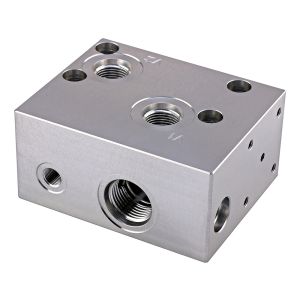 Nons Tandard Hydraulic Valve Block Aluminum Cast Ductile Iron Steel Hydraulic
