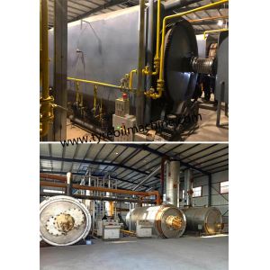 Fully Automatic Continuous Waste Plastic Tyre Pyrolysis To Oil Extracting