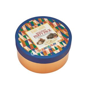 Personalization Chocolate Gift Packaging Boxes Circle Chocolate Box With