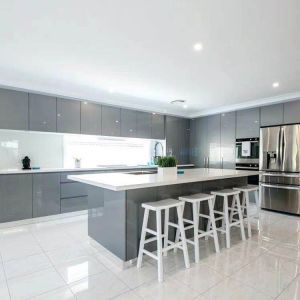 Custom Modular Modern Design Stainless Steel Home Furniture Kitchen Cabinet