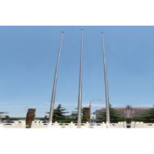 Anti Rust Electric Flag Pole With Electromechanical Integrated Flagpole Driven