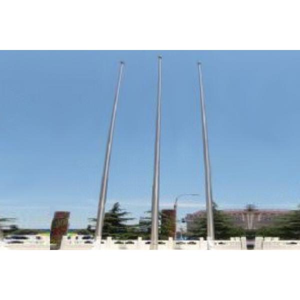 Anti Rust Electric Flag Pole With Electromechanical Integrated Flagpole Driven