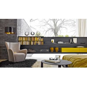 Brown Molteni C Mandrague Armchair , Soft Molteni Chelsea Armchair