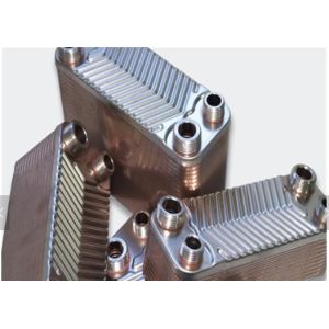 Highly Efficient Air Conditioner Heat Exchanger , Brazed Plate Heat Exchanger