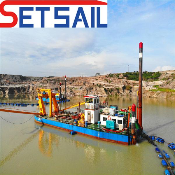 Cutter Suction Dredging Sand Ship with Qh5015 Dredger