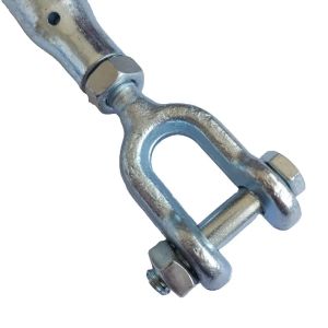 Electric Galvanized Closed Body Turnbuckle Din1478 with Polished Surface