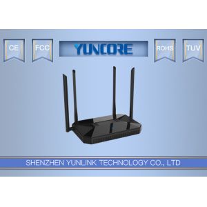 Quality 1200Mbps Gigabit Dual Band Wireless Router , 11ac Wifi Router MU - MIMO Support Beamforming Tech for sale