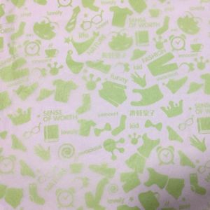 Wood Pulp custom 50*75cm Printed Greaseproof Paper Moisture Proof