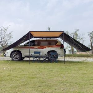 Sunproof Aluminum 4x4 Car Side Awning With Customizable Logo