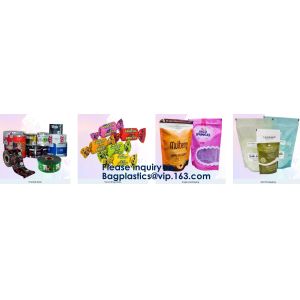 Laminated Plastic Foil Lined Potato Chips Snack Pillow Pouches Bags,Zipper Stand