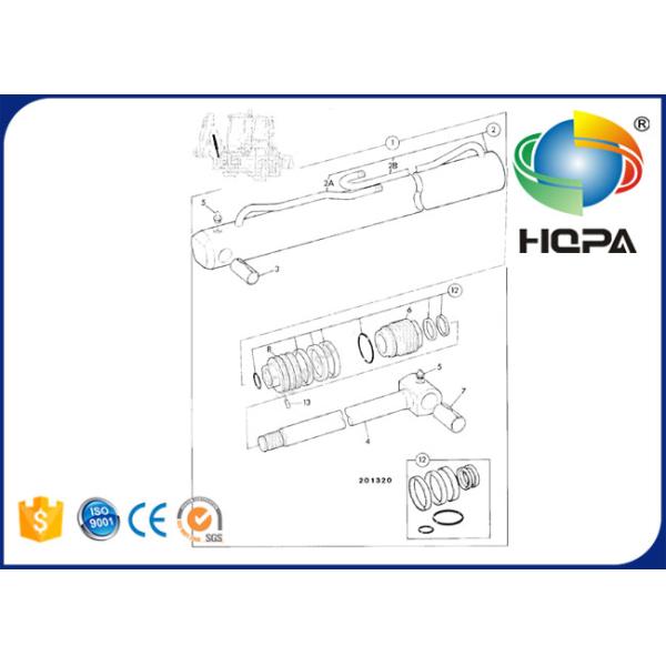 991/00100  991-00100  99100100  991 00100  Ram Tilt Cylinder Seal Kit for JCB 1CX