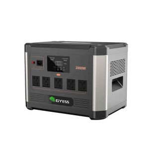 2000w Large Capacity Vehicle Power Supply With Multiple Charging Methods
