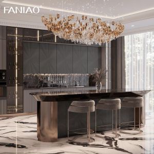 Custom Modular Modern Design Villa Kitchen Furniture Kitchen Cabinet