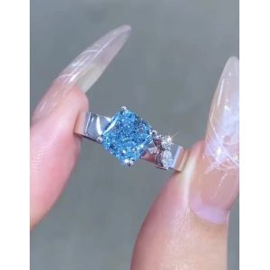 cushion Cut Engagement Ring lab diamond jewelry loose lab made diamonds jewelry