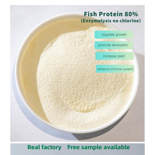 Enzyme Fish Meal Protein Amino Acid Fish Fertilizer 80% Water Soluble Improve Soil Biofertilizer