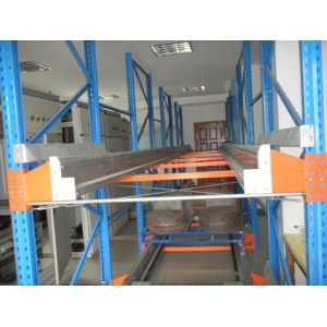 Quality 1000KG Shuttle Pallet Racking System Industrial Steel For Warehouse for sale