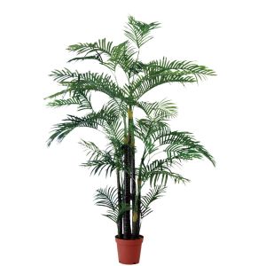 China Customized Simulation 140cm Artificial Bamboo Areca Palm For Decoration on sale
