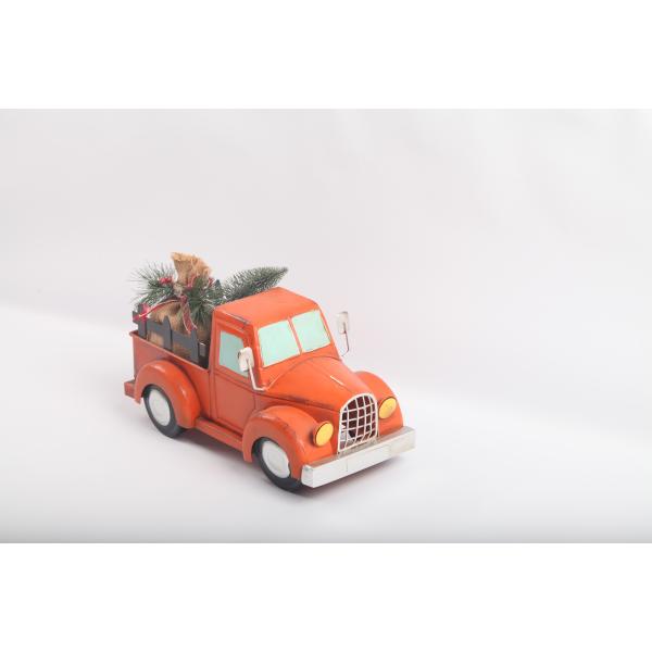 Buy Old Style Orange Van Decorations Interior Decorations Metal Garden Decorations at wholesale prices