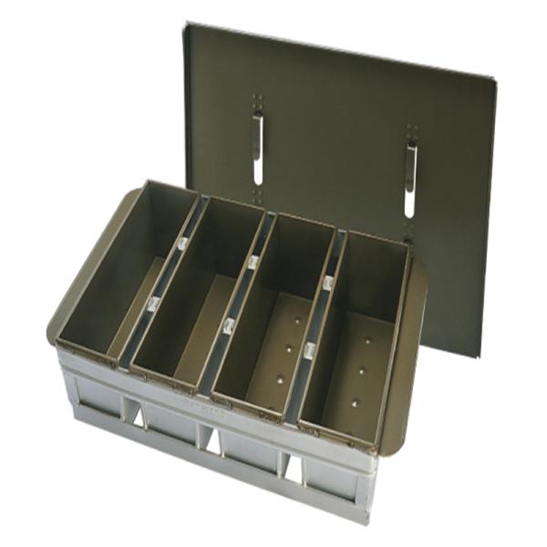 Rk Bakeware China-Corrugated Nonstick Aluminum Pullman Bread Loaf Pan Loaf Tin