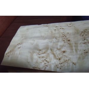 Flat Burled Wood Veneer Sliced Cut , Constructional Ash Burl Veneer