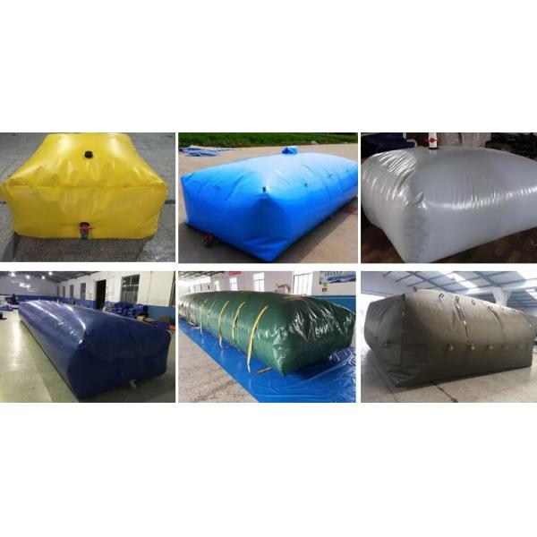 300L Foldable Collapsible PVC Pillow Tarpaulin Water Tank Portable Water Tanks Used To Store