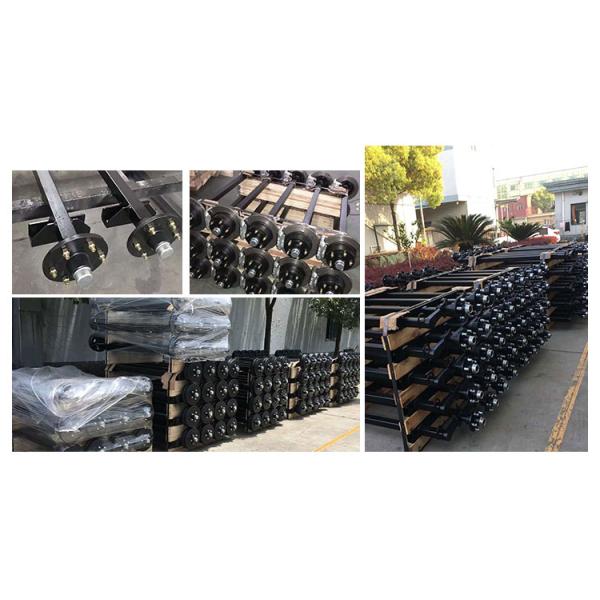Max Payload 7500LB Straight Square / Round Tube Trailer Axles within Customer Requirements