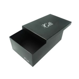 Foldable Cardboard Shoes Box Gift Packaging With Embossing / Debossing Finish