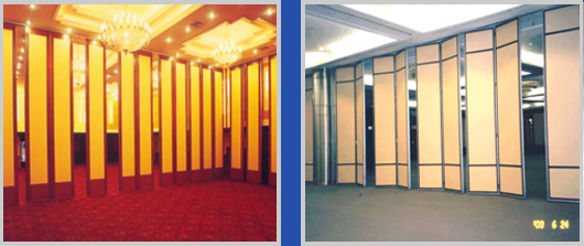 Demountable Partition Folding Internal Doors Stackable Acoustic Partitions