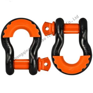 China General Industry Bow Shackle Heavy Duty Ultimate Strength with Safety Bolt Pin on sale