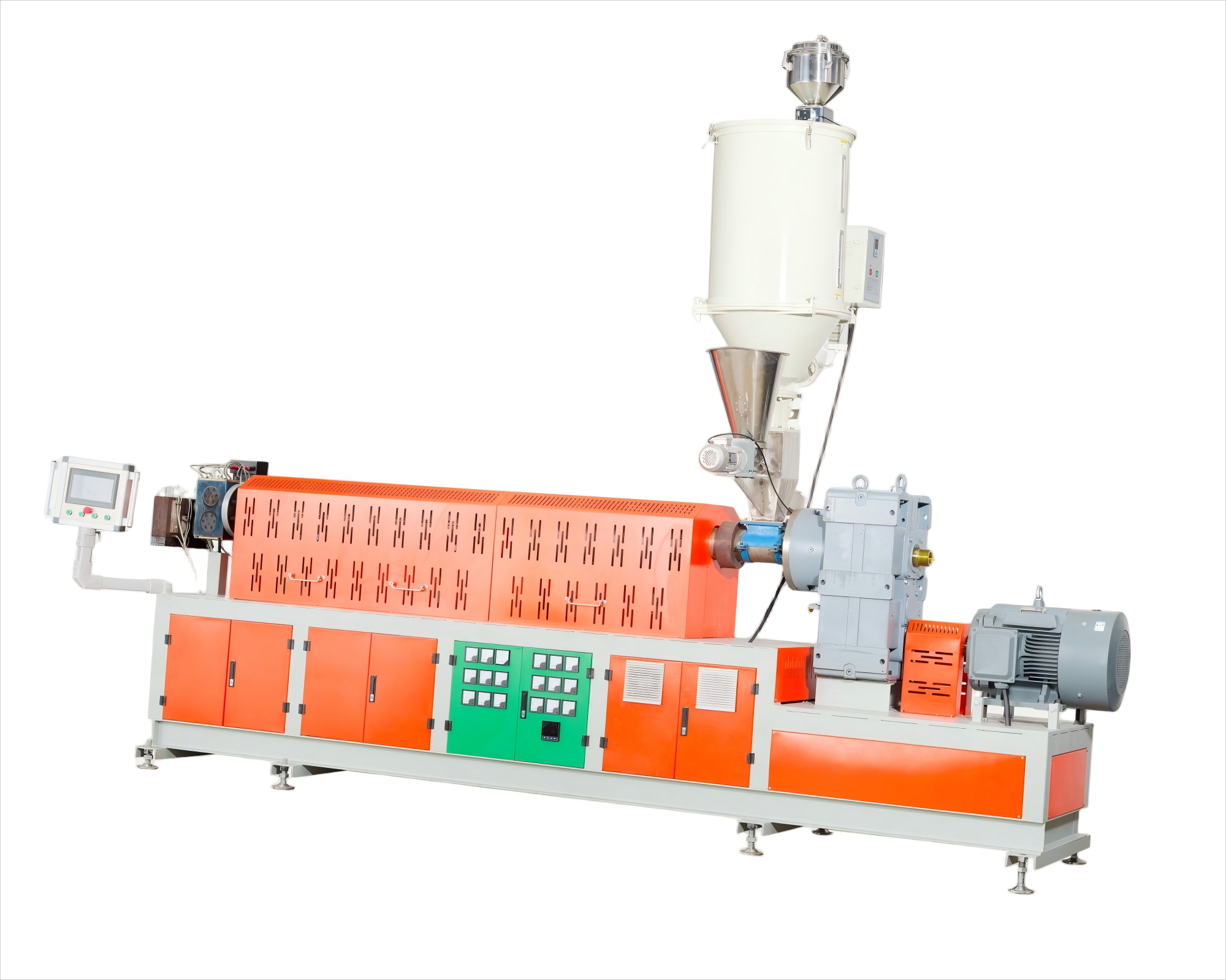 100kg/H PP Strap Band Extrusion Line 2 Strips 120KW PP Strapping Line
