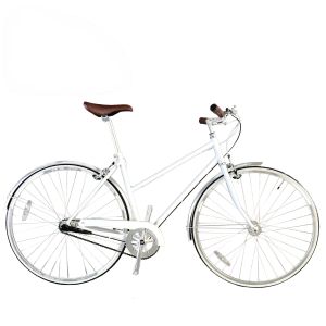 Quality Vintage CR-MO Steel 4130 Lady Women Girl Inner 3 Speeds City Bike for Europe Market for sale