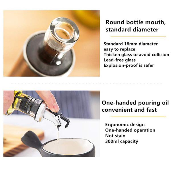 Soy Sauce Vinegar Glass Bottle