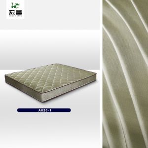 Champagne 43D Polyester Jacquard Fabric 220cm Mattress Pad Fabric