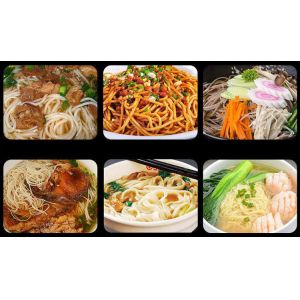 Commercial Kitchen Gas Pasta Cooker Machine with 4 Heads Noodles Cooking